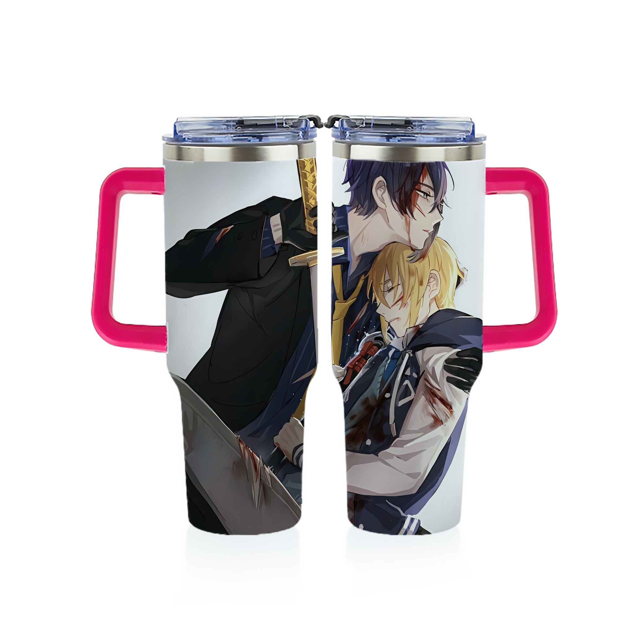 （画像用） 刀剣乱舞 Touken Ranbu 1200ｍLフルプリント車用タンブラー